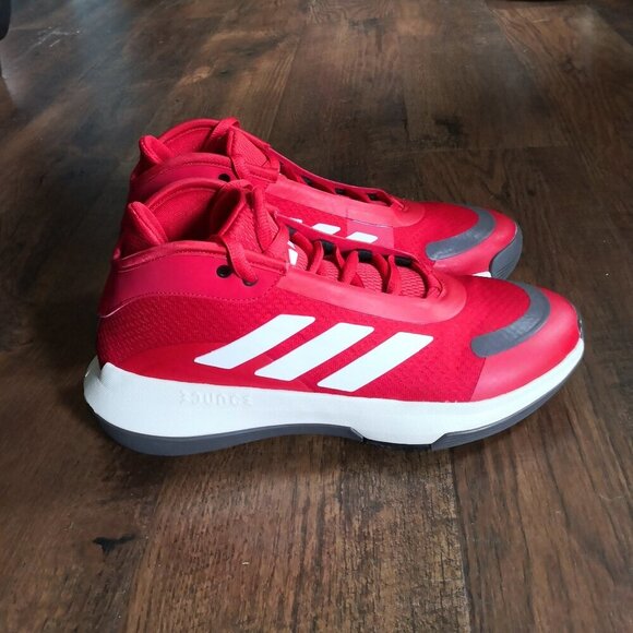 adidas Originals Unisex-Adult Bounce Legends Sneaker Red Size US 8.5/EU 42 - Picture 1 of 7